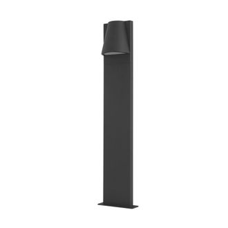 Netlighting Kala 800Mm Outdoor Bollard Urban Grey IP44 GU10 7W