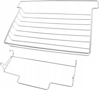 OEM Estante Mural Ba&ntilde;o Inox Plegable Almacenaje