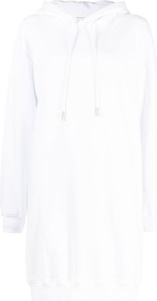 Off-white diag-print cotton hoodie dress - women - Cotton/Elastane - S