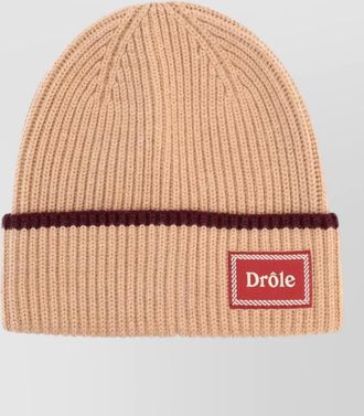 Dr&ocirc;le de Monsieur merino wool beanie