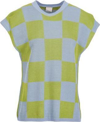 8 by YOOX CHECKERBOARD KNIT VEST