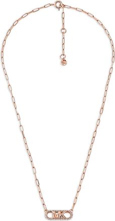 Michael Kors Collana a catena con logo - Oro