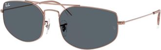 Ray-Ban EXPLORER 5 Blue Navigator Unisex Sunglasses RB3845 9035R5 60