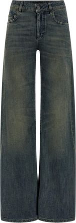 Balenciaga a Gamba Ampia Jeans