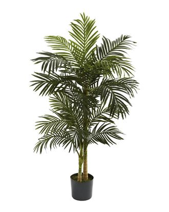 Nearly Natural Golden Cane Palm Tree