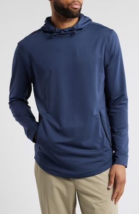 Swannies Ivy Golf Hoodie in Navy at Nordstrom, Size Xx-Large