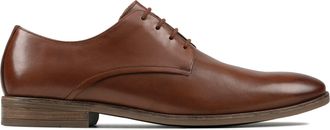 Clarks Mens Stanford Walk Derbys, Brown Tan Leather Tan Leather, 7 UK