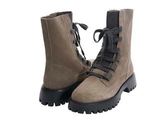 Vaneli Zabou Womens Boots Dark Taupe Waterproof Suede : 7.5 N (AA)