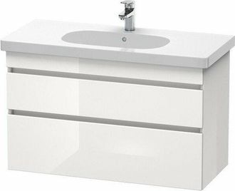Duravit Duravit - Mueble Bajo Lavabo Durastyle 453x1000x610mm Betongris Mate / Blanco Mate