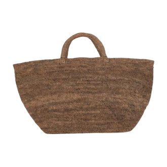 Ibeliv Handbags, female, Brown, Size: ONE SIZE Vanilla Dark Tea Handbag