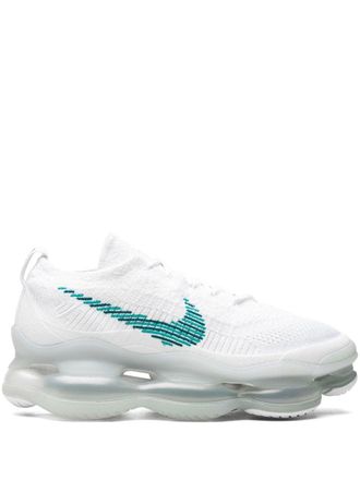 Nike Air Max Scorpion Flyknit White Geode Teal sneakers - unisex - Rubber/Polyester/Polyester - 10
