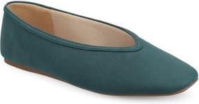 Journee Collection Fortune Flat in Teal at Nordstrom Rack, Size 7.5
