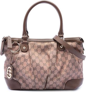 Gucci Pre-owned Gucci GG Canvas Sukey Satchel Ladies N4TNPMQUZSO21OQX