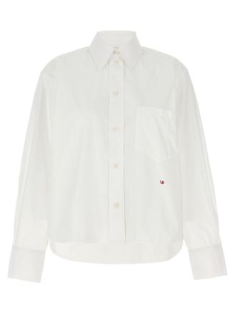 Victoria Beckham White Regular Solid Shirt