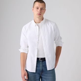 Levi's Battery Housemark Standard Shirt - Mens - 2XL - White