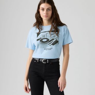 Levi's Graphic Vintage Tee - Womens - XS - Blue