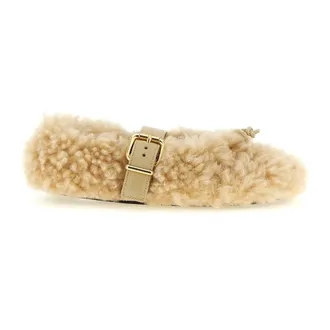 Marni Dames, Schoenen, Beige, Maat: 38 EU Leer