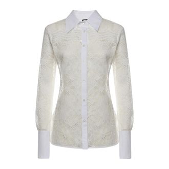 Pinko Shirts, female, White, Size: 2XS Shirts