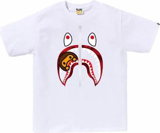 A Bathing Ape A Bathing Ape, Hombre, Camisetas, Blanco, Talla: L