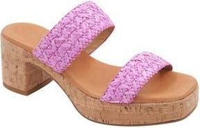 Andr&eacute; Assous Cairo Platform Sandal in Fuchsia at Nordstrom Rack, Size 10