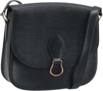 Louis Vuitton Pre-owned Vintage Cross Body Bag - Dames - Vintage Schoudertas - Zwart - ONE Size - Leer - Vintage