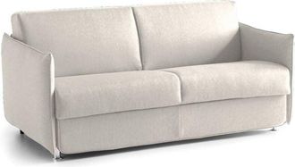 Dmora Sof&aacute; Cama 2 Plazas Violante, Sof&aacute; Convertible Para Sal&oacute;n, Acolchado, Desenfundable, Calidad 100% Made In Italy, 160x95 H90 Cm, T&oacute;rtola - Dmora