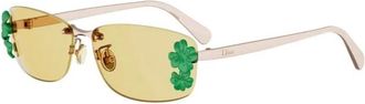 Dior Sunglasses, female, Pink, Size: 63 MM Clover S1U Sunglasses