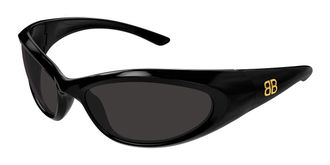 Balenciaga BB0384S 001 Mens Sunglasses Black Size 70
