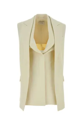 Sportmax Ivory Sleeveless Vest