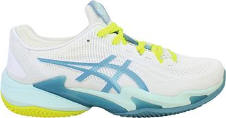 Asics Asics Court FF 3 Clay Womens White Tennis Shoes - Size UK 7.5