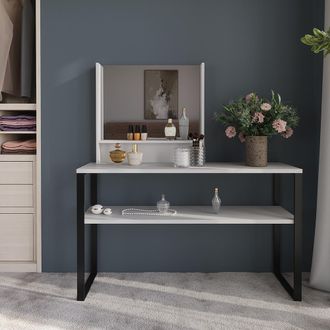 Vicco Espejo De Pared Sherry, Blanco, 70 X 65 Cm, Vicco