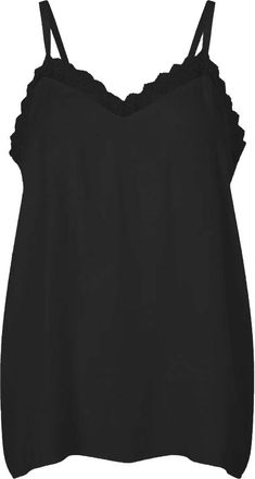 Lollys Laundry Vianell Top - Dames - Tops zonder mouwen - Zwart - XS - Tops