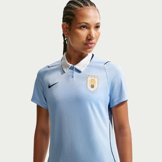 Nike Uruguay 2026 Stadium Home Nike Womens Dri-FIT Soccer Replica Jersey in Blue | IO4684-425