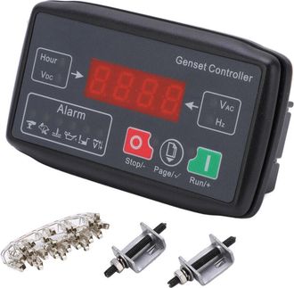 OEM M&oacute;dulo De Control Del Generador, Controlador De Generador De Arranque Autom&aacute;tico Led, M&oacute;dulo De Control De Arranque Y Parada Trif&aacute;sico Para Panel De C