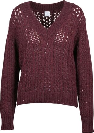 Eleventy Mujer, Jerseys, P&uacute;rpura, Talla: S