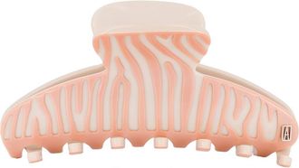 Alexandre de Paris Sauvage acetate hair clip in Pink at Nordstrom, Size Medium