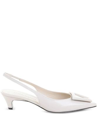 Roberto Festa Milano 40mm Dorien slingback pumps - White