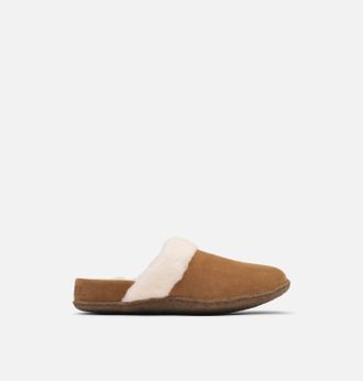 Sorel Womens Nakiska Slide In Camel Brown/natural