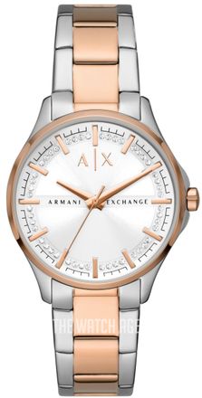 A|X Armani Exchange Lady Hampton WoMens Multicolour Watch AX5258 Stainless Steel - One Size