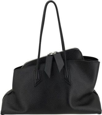 The Attico La Passeggiata Shoulder Bag Black