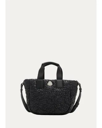Moncler Mini Caradoc Textured Tote Bag
