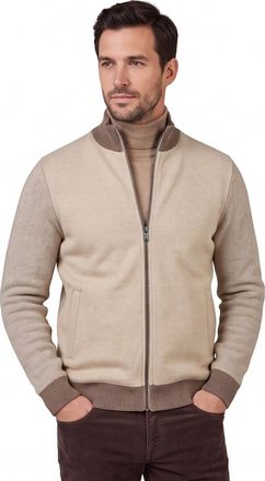 Baileys licht gevoerde vest rits beige