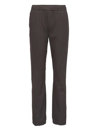 Wahts Harper elastic-waistband trousers - Marrone