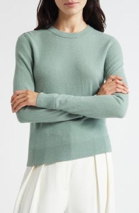 Vince Classic Crewneck Cashmere Sweater in Pistacchio at Nordstrom Rack, Size X-Small