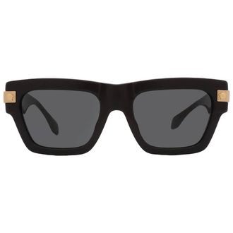 Versace Dark Grey Square Mens Sunglasses VE4464F GB1/87 55