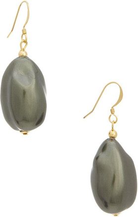 Kenneth Jay Lane Plated Dangle Earrings
