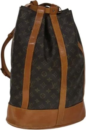 Louis Vuitton Pre-owned Tela bolsos-louis-vuitton - Pre-owned - Mujer - Marr&oacute;n - ONE SIZE