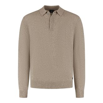 Wahts Mens Knitwear, TargetGroup:Men Mid Beige Melange / XXL
