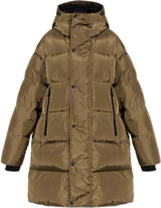 Dsquared2 Lange donsjas - Dames - Dons jassen - Groen - XS - Jassen
