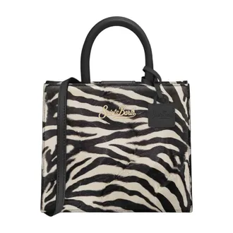 MC2 Saint Barth Tassen, Dames, Veelkleurig, ONE Size, Leer, Shop Bag Mini